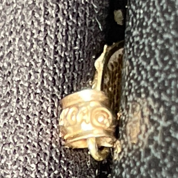 14k solid gold wing pair pendants - Picture 6 of 7